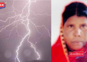 मातृदिनी ५ मुले झाली मातृप्रेमाला पोरकी : शेतात अंगावर वीज पडून शेतमजूर महिलेचा दुर्दैवी मृत्यू !