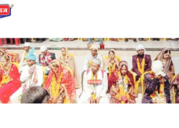 आदिवासी सेवा मंडळातर्फे सामूहिक सोहळ्यात १० जोडपी विवाहबद्ध