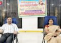 डॉ. उल्हास पाटील वैद्यकीय महाविद्यालयात रक्तदानाद्वारे छत्रपती शंभूराजे यांना अभिवादन