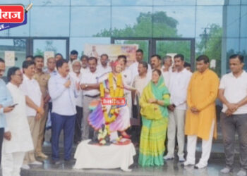 छत्रपती संभाजी महाराजांच्या पुतळ्याचे काम होणार वर्षभरात : आ. राजूमामा भोळे