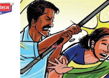 कौटुंबिक वादातून पतीने पत्नीच्या डोक्यात मारला लोखंडी हातोडा