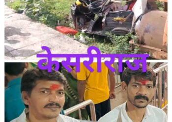 अवजड वाहनाने रिक्षाला दिलेल्या धडकेत सख्ख्या भावांचा जागीच मृत्यू : रुग्णालयात प्रचंड आक्रोश