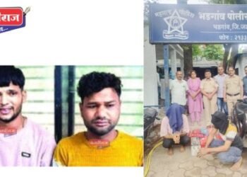 वाहनांच्या बॅटऱ्या चोरणारे दोघे गजाआड, ५३ हजार किमतीचा मुद्देमाल जप्त