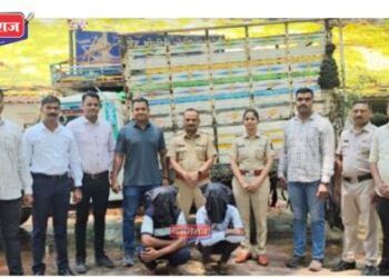 सोलर प्रोजेक्टसाठी आणलेल्या ॲल्युमिनियमच्या तारांचे बंडल चोरणाऱ्या दोघांना अटक