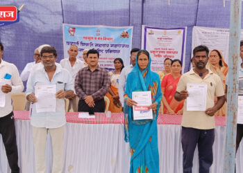 महाराजस्व समाधान शिबिरात ३२० नागरिकांना थेट सेवा