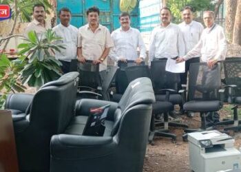 महामार्ग प्राधिकरणाच्या कार्यालयातील साहित्यांची न्यायालयाने केली जप्ती