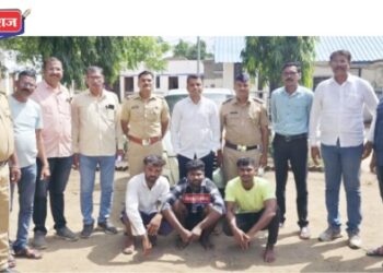 खराडी शिवारात शेळ्या चोरून नेणाऱ्या भडगावच्या तिघा संशयितांना अटक