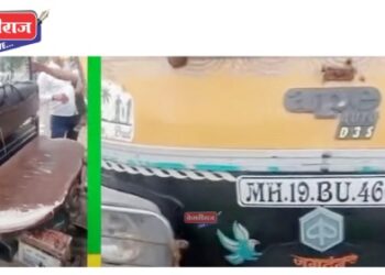 शिरसाळा मारोती येथे दर्शनाला जात असलेल्या भाविकांची रिक्षा पलटी, तरुण ठार !