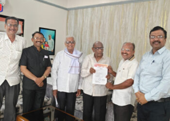 गो. से. हायस्कुलला आर.बी.बांठिया यांची पर्यवेक्षकपदी पदोन्नती