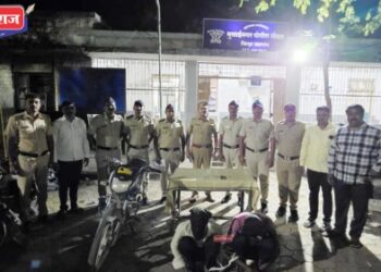 निमखेडी खुर्द गावातील घरफोडी उघड, २ आरोपींसह ४० हजारांचा मुद्देमाल जप्त