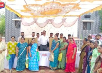 बांधकाम कामगारांसाठी गृह उपयोगी भांड्यांचे वाटप शिबिर उत्साहात