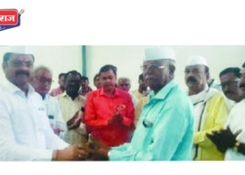 आ. किशोर पाटील यांच्या हस्ते भरडधान्य खरेदी केंद्राचा शुभारंभ