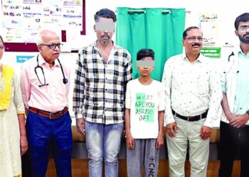 प्रेस सिंड्रोम आजाराच्या बालकावर यशस्वी उपचार