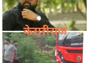 भरधाव बसची दुचाकीला भीषण धडक : जळगावचा तरुण ठार, दोघे जखमी