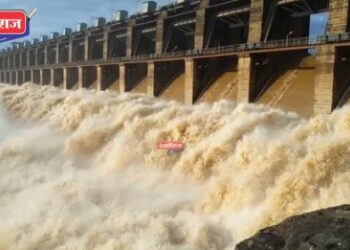 हतनूर धरणाचे ८ दरवाजे उघडले, तापी नदीत पाण्याचा विसर्ग सुरु
