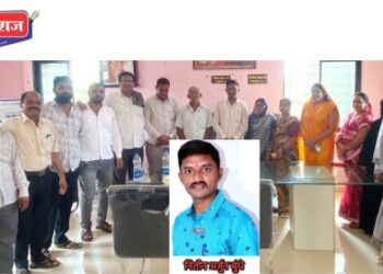 शिरसोली प्र. बो. सरपंचपदी शिवसेनेचे नितीन बुंधे बिनविरोध, गावातून स्वागत