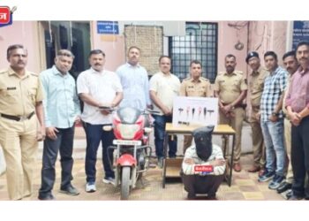 दरोड्याच्या तयारीत असलेल्या तरुणाला गस्तीवरच्या पथकाने घेतले ताब्यात, साहित्य जप्त