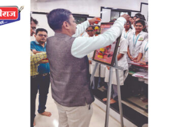 महर्षी चरक जयंतीचे डॉ. सरोदे महाविद्यालयात आयोजन