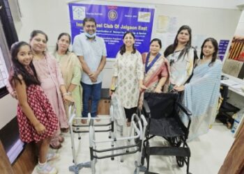 इनरव्हील क्लब जळगाव ईस्टतर्फे गरजू रुग्णांसाठी सुरु केली आर्थोबँक