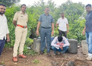 जळगाव जिल्ह्यात १४ लाखांची हातभट्टी दारू जप्त; १३४ गुन्हे नोंद