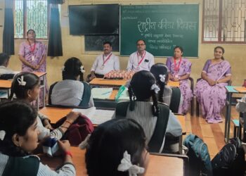 शिरसोलीच्या बारी समाज विद्यालयात राष्ट्रीय क्रीडा दिन उत्साहात