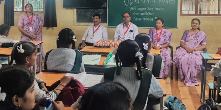 शिरसोलीच्या बारी समाज विद्यालयात राष्ट्रीय क्रीडा दिन उत्साहात