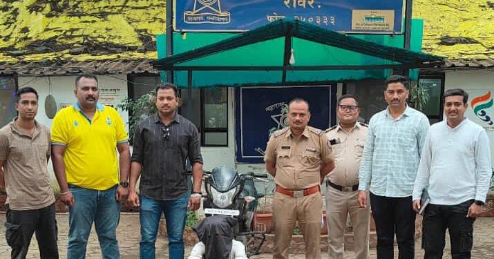 पोलिसांनी आवळल्या दुचाकी चोराच्या मुसक्या : मध्यप्रदेशातून अटक