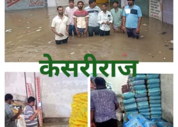 मुसळधार पावसाने हाहाकार, वस्तू खराब झाल्याने दुकानदारांचे लाखोंचे नुकसान