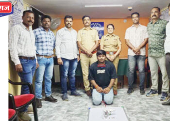 गावठी पिस्तूल बाळगणाऱ्या तरुणाला शिताफीने अटक