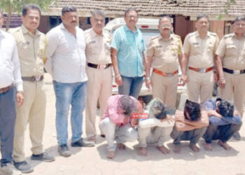 दरोड्याचा डाव उधळला : मध्यप्रदेशातील कुविख्यात दरोडेखोर अटकेत