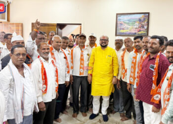 बाभळे,गारखेडा, शिरसोली प्र.न. येथील शेकडो कार्यकर्त्यांचा शिवसेनेत प्रवेश