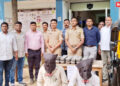 लाखाच्या शिसे प्लेट्स चोरी करणाऱ्या दोघांना मुद्देमालासह अटक