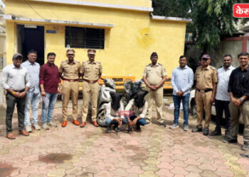 दुचाकी चोरीचे गुन्हे उघडकीस : अट्टल २ वाहन चोरटे अटकेत