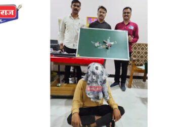 गावठी कट्टा कमरेला लावून दहशत माजविणारा गजाआड