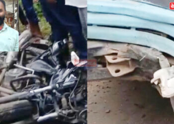 दुर्दैव : भरधाव एसटी महामंडळाच्या बसने दिलेल्या धडकेत दुचाकीवरील वाहकाचा मृत्यू !