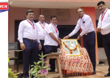 शिरसोलीच्या बारी विद्यालयात श्री चक्रधर स्वामी जयंती साजरी