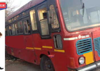 निषेधार्ह : विद्यार्थ्याला अपशब्द उच्चारत वाहकाने बसखाली उतरविले !