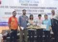 राज्यस्तरीय बॅडमिंटन स्पर्धेत जळगाव ची ओवी पाटील व श्रद्धा इंगळे दुहेरीच्या राज्य विजेत्या