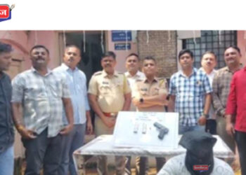 २० हजार रुपयांच्या गावठी कट्ट्यासह सराईत गुन्हेगार जेरबंद ; पाचोरा  पोलिसांची कारवाई