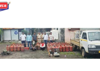 एलसीबी, पाळधी पोलिसांकडून अवैध गॅस रिफिलिंग करणाऱ्या दोघांवर कारवाई