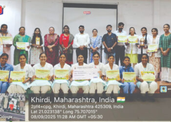 गोदावरी कॉलेज ऑफ नर्सिंगमध्ये राष्ट्रीय पोषण सप्ताह उत्साहात 