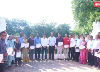 राष्ट्रपती द्रौपदी मुर्मू यांच्या उपस्थितीत जैन इरिगेशनला निर्यातीबद्दल राष्ट्रीय पुरस्कार