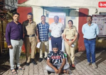 यावल घरफोडीतील फरार संशयित आरोपीला लक्झरी बस स्टॉप येथून अटक