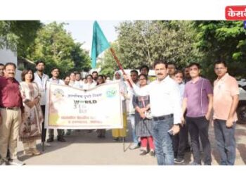 “जागतिक दृष्टी दिना”निमित्त जनजागृती रॅलीने वेधले लक्ष, विद्यार्थ्यांनी दिले संदेश !