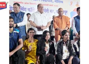 सौंदर्या पटेलचे राज्यस्तरीय आंतर विभागीय भालाफेक स्पर्धेत यश