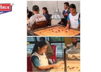 धीरज घुगे, साहिल, आरुषी, पूर्वी यांचा विभागीयस्तरीय शालेय कॅरम स्पर्धेत उल्लेखनीय विजय