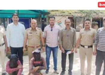 गुन्हे शोध पथकाकडून दोघा शेळी चोरांना अटक