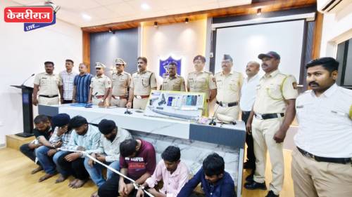 रस्तालुटीच्या तयारीत असलेले ७ सराईत गुन्हेगार जेरबंद; गावठी पिस्तूल, तलवारी जप्त