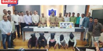 केंद्रीय मंत्र्यांच्या पेट्रोल पंपासह ३ ठिकाणी दरोडा : अकोल्याच्या कुख्यात गुन्हेगारासह सहा जणांना अटक