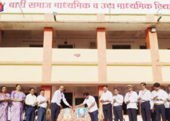 बारी समाज विद्यालयात महात्मा गांधी , लालबहादूर शास्त्री जयंती साजरी